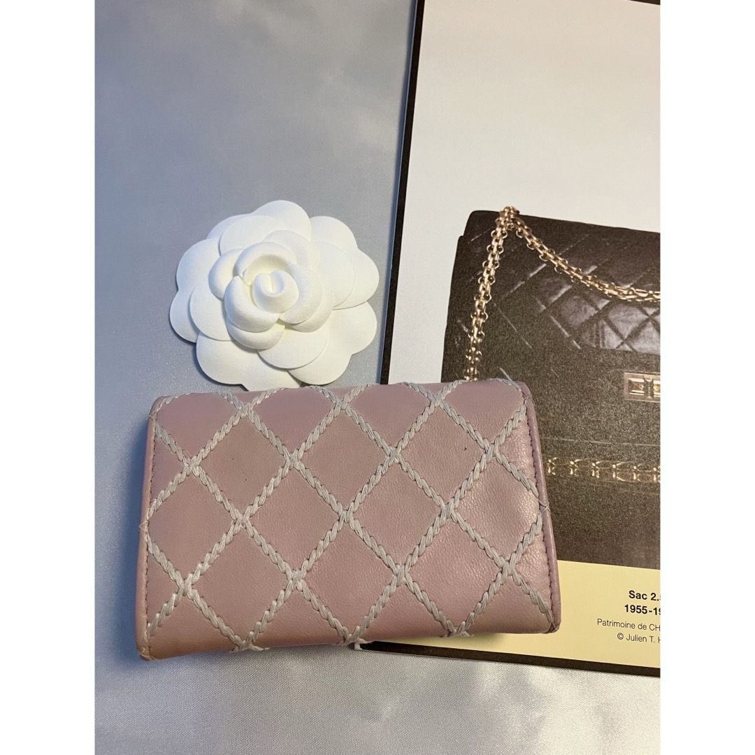 CHANEL - ウルトラステッチ♡ピンク♡CHANEL♡カードケース♡名刺入れ