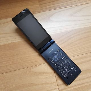 エヌティティドコモ(NTTdocomo)のSH-02L ネイビー 美品 docomo(携帯電話本体)