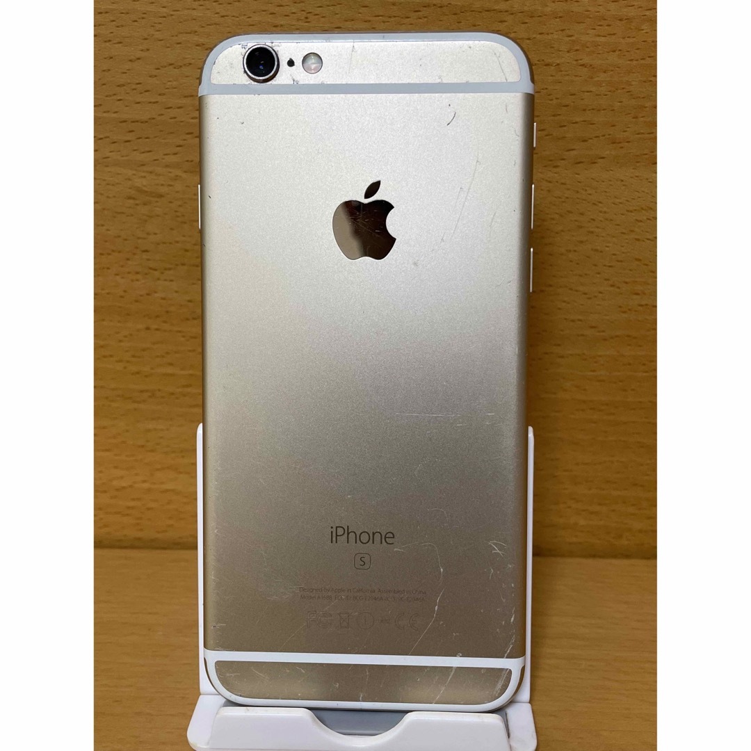 SIMフリーiPhone 6sゴールド128GBバッテリー新品