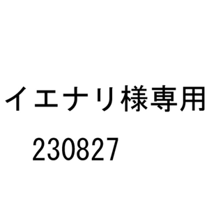 イエナリ様専用　230827(その他)