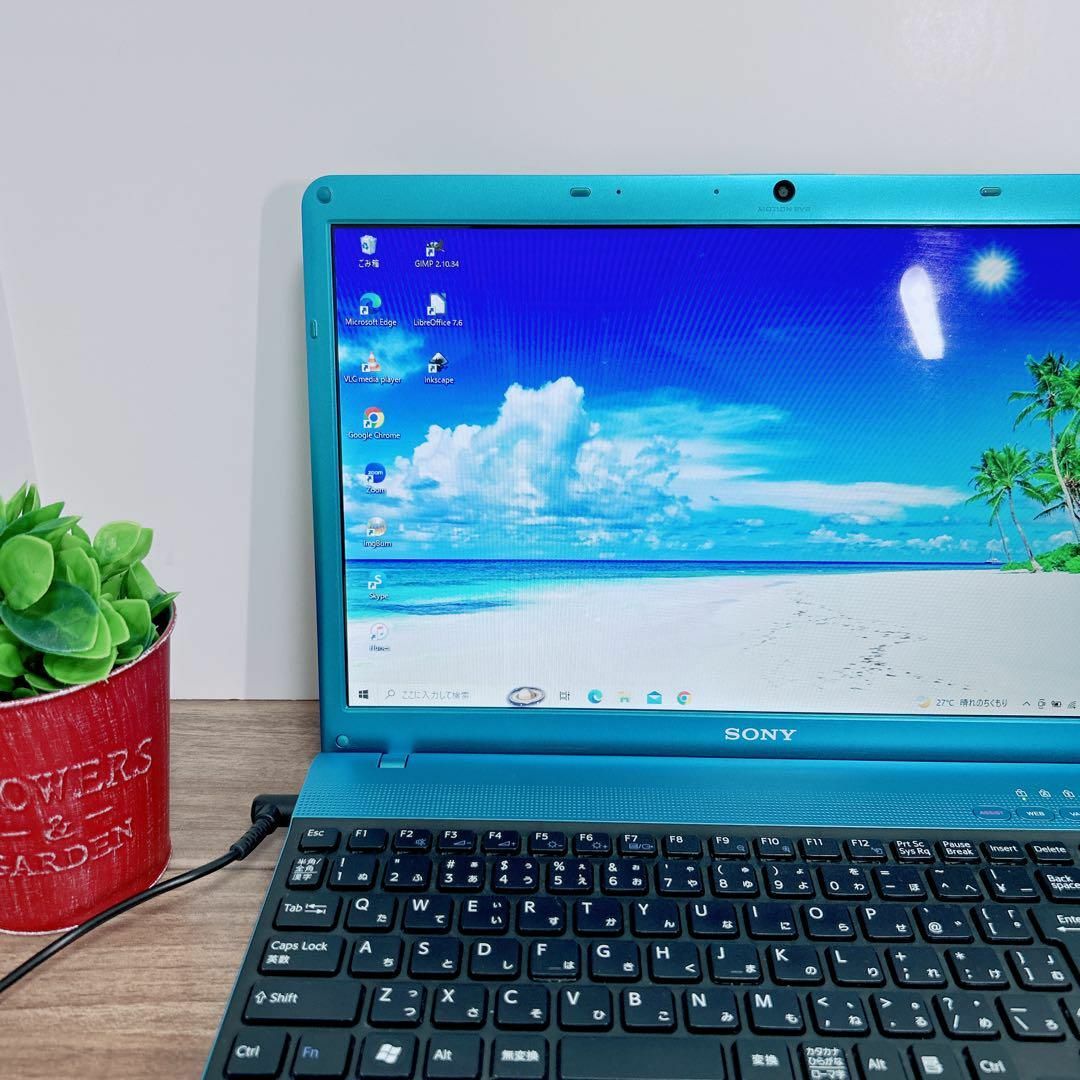 SONY - B66激レア【VAIO♡i3/SSD】初心者◎すぐ使えるPCの通販 by PC
