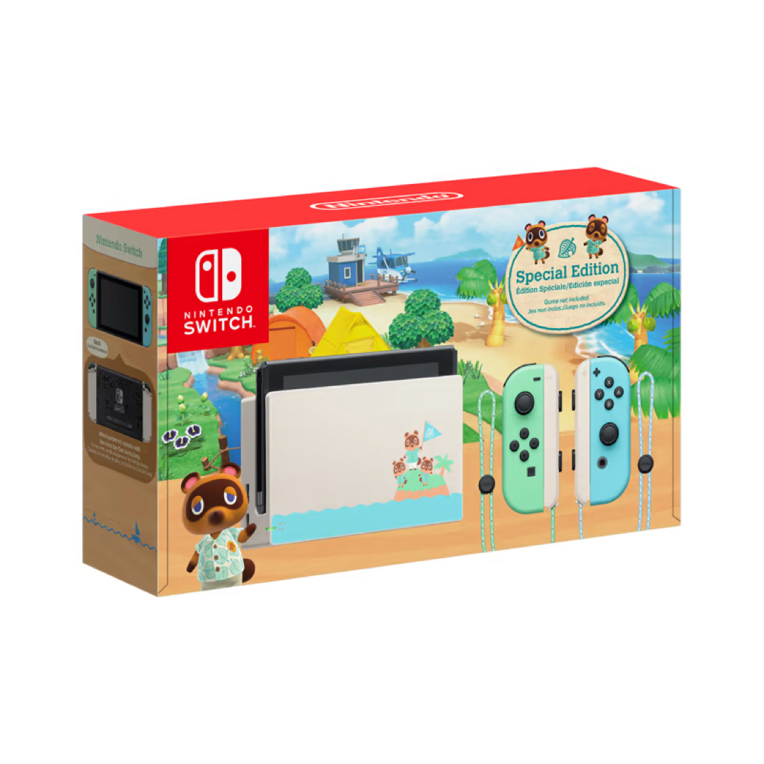 Nintendo Switch(ニンテンドースイッチ)の新品 未開封 ✨ Nintendo Switch あつまれ どうぶつの森  エンタメ/ホビーのゲームソフト/ゲーム機本体(家庭用ゲーム機本体)の商品写真