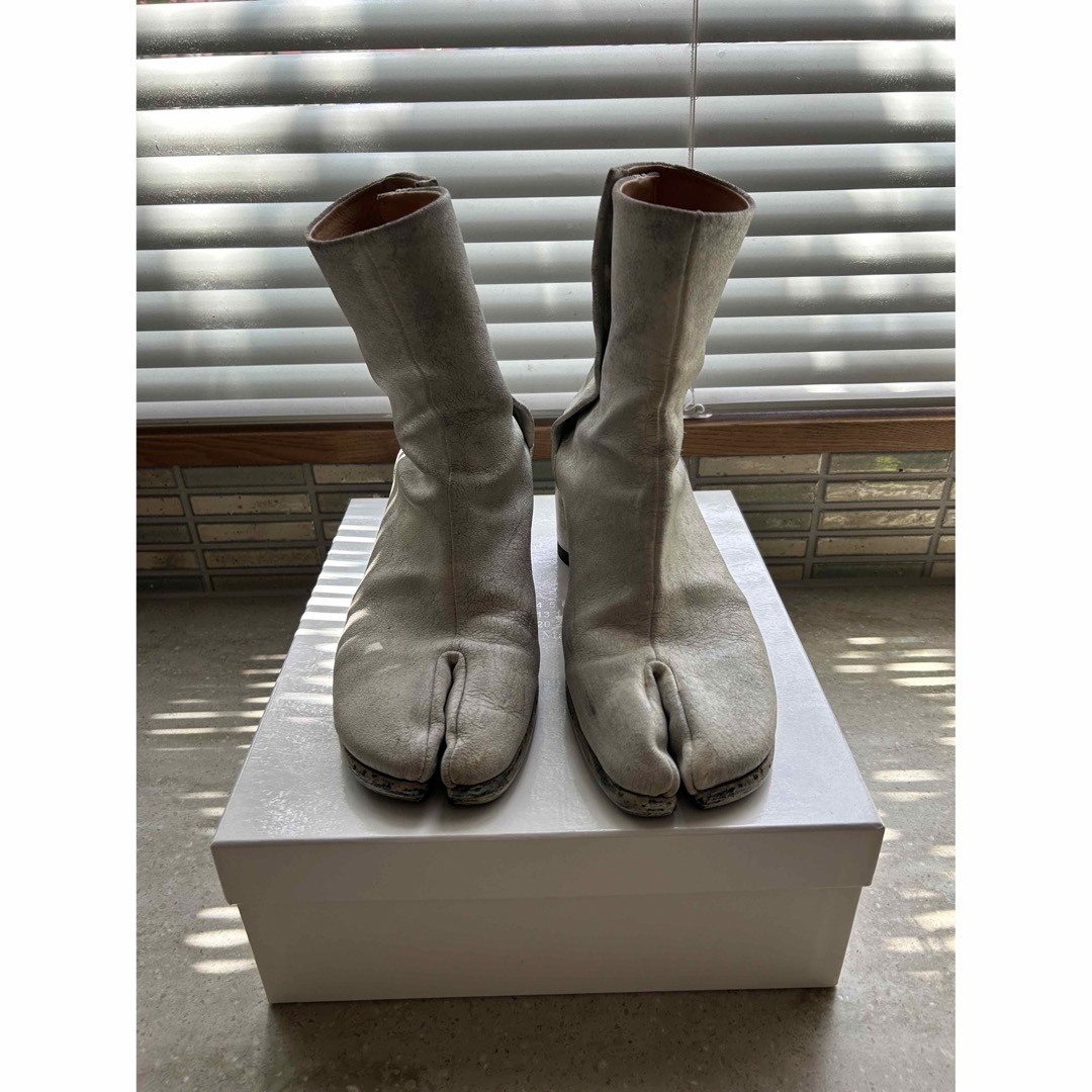 マルジェラ maison margiela 足袋ブーツ 40 ビアンケット | フリマアプリ ラクマ