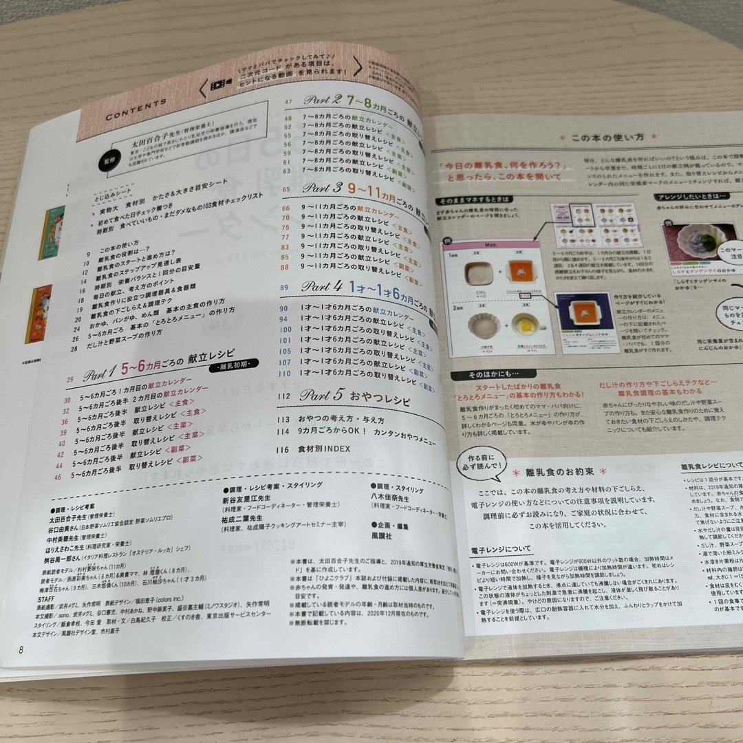 Benesse(ベネッセ)の最新初めてのママ＆パパのための３６５日の離乳食カレンダー エンタメ/ホビーの雑誌(結婚/出産/子育て)の商品写真