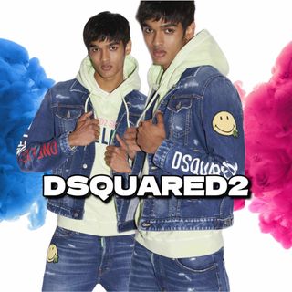 DSQUARED2 - 【新品】Dsquared2☆SMILEY PARTIALLY DANJACKETの通販 by