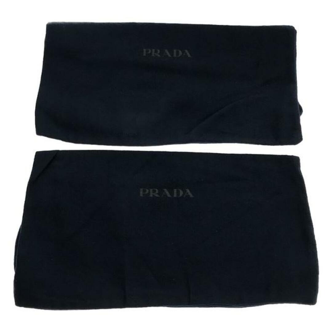 【新品】  PRADA / プラダ | ブラッシュドレザー レースアップ ダービーシューズ | 8.5 | ブラック | メンズ