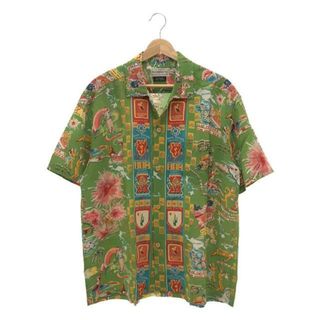 サンサーフ(Sun Surf)の【新品】  SUN SURF / サンサーフ | × BUZZ RICKSON'S / TROPIC LIGHTNING アロハシャツ | L | グリーン | メンズ(Tシャツ/カットソー(半袖/袖なし))