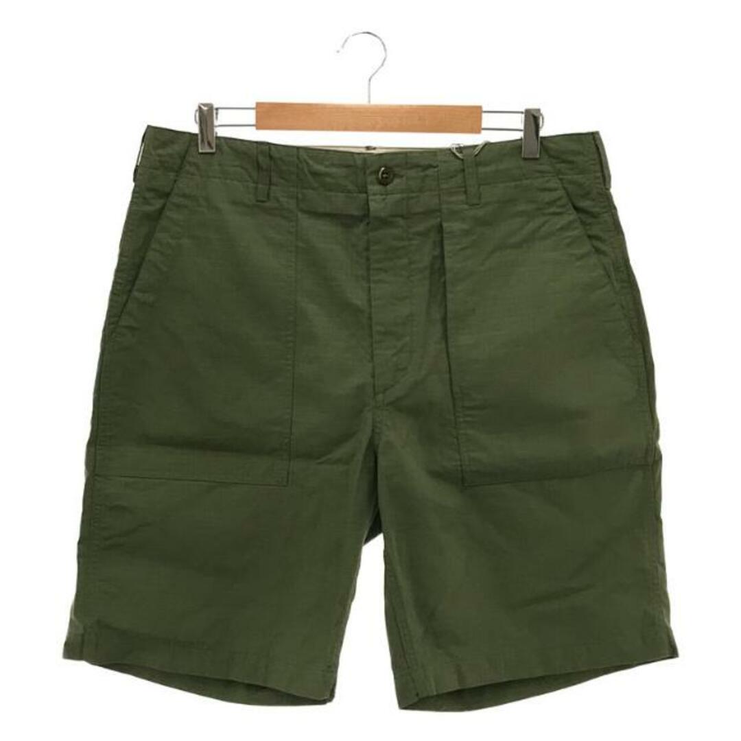 【新品】  Engineered Garments / エンジニアドガーメンツ | Fatigue Short -Cotton Ripstop ファティーグショーツ ハーフパンツ | L | オリーブ | メンズ