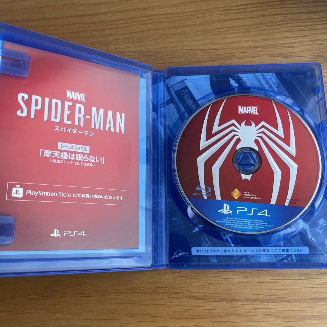 PlayStation4(プレイステーション4)のMarvel’s Spider-Man（スパイダーマン） PS4 エンタメ/ホビーのゲームソフト/ゲーム機本体(家庭用ゲームソフト)の商品写真