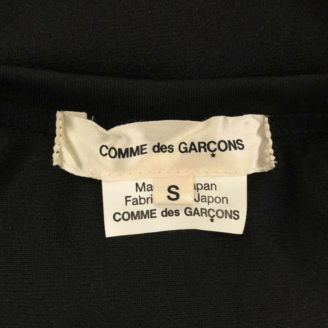 COMME des GARCONS(コムデギャルソン)の【美品】  COMME des GARCONS / コムデギャルソン | ポリエステル 変形 レイヤード ワンピース | S | ブラック | レディース レディースのワンピース(ロングワンピース/マキシワンピース)の商品写真