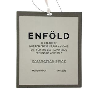 【新品】  ENFOLD / エンフォルド | 2023SS | FRILL All-IN-ONE オールインワン | 38 | ブラック | レディース