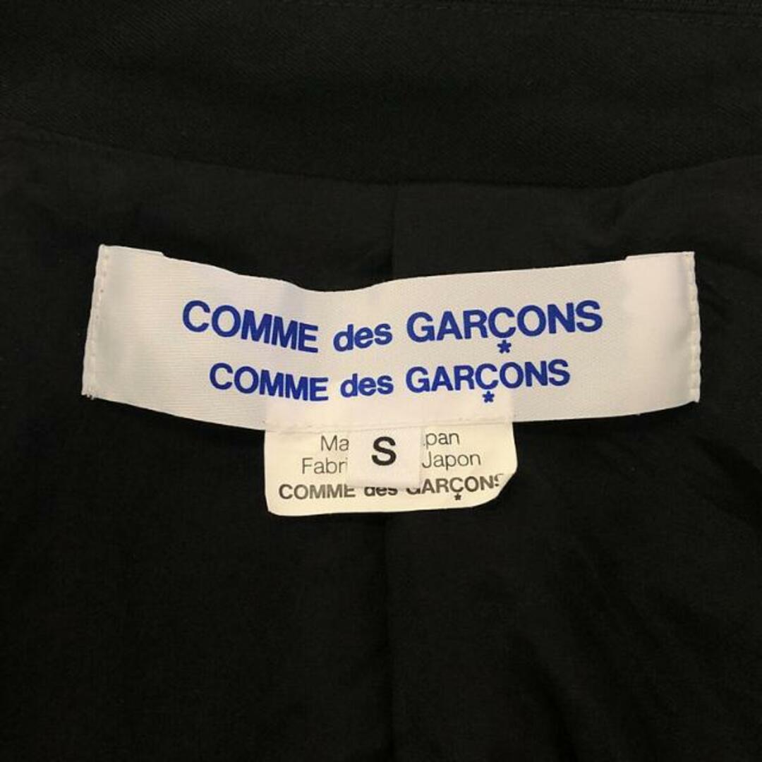 【美品】  COMME des GARCONS COMME des GARCONS / コムコム | AD2012 | ウール シングル 丸襟ジャケット | S | ブラック | レディース 5