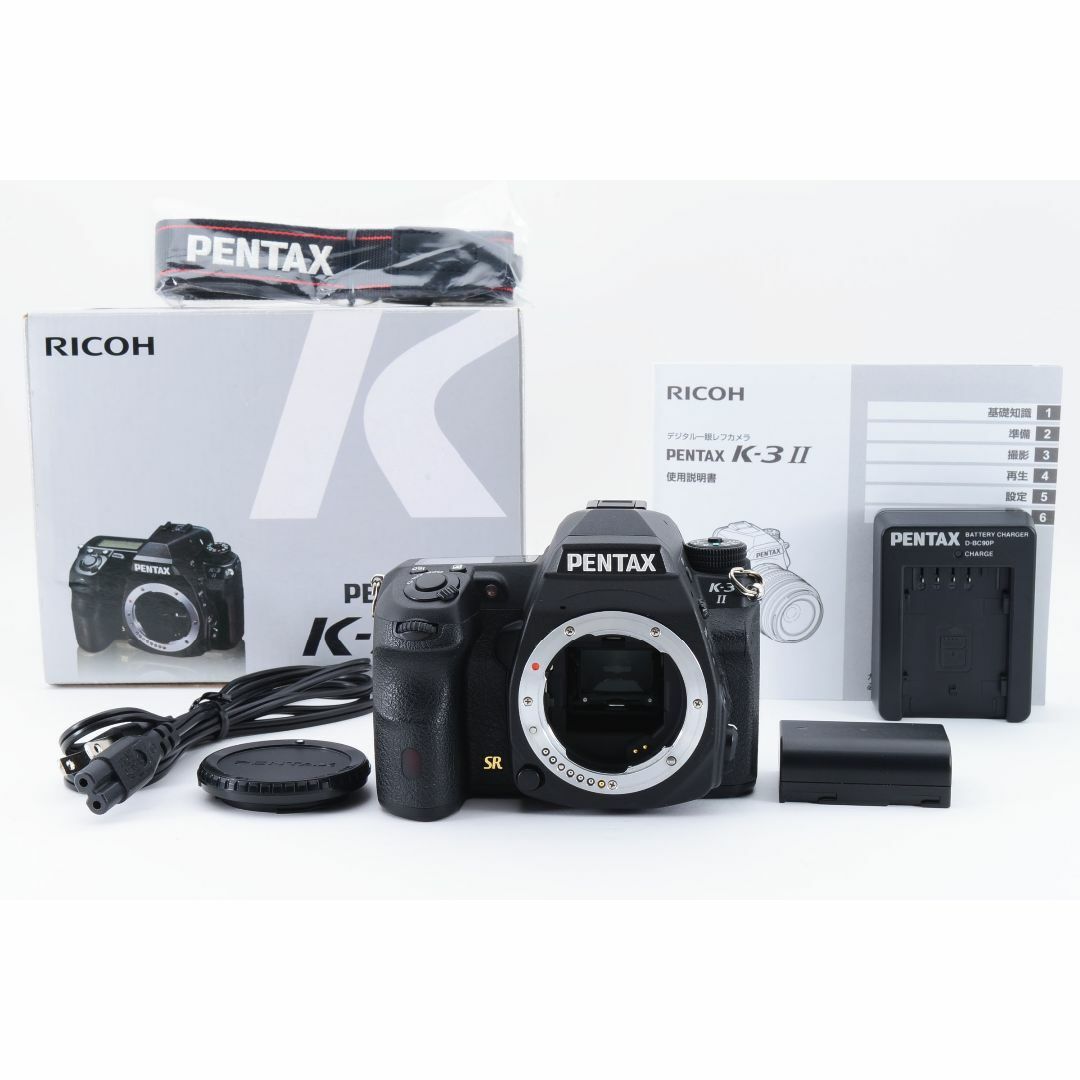 ■美品■ PENTAX K-3 II ボディ ≪S数 8100回・取説・元箱付≫