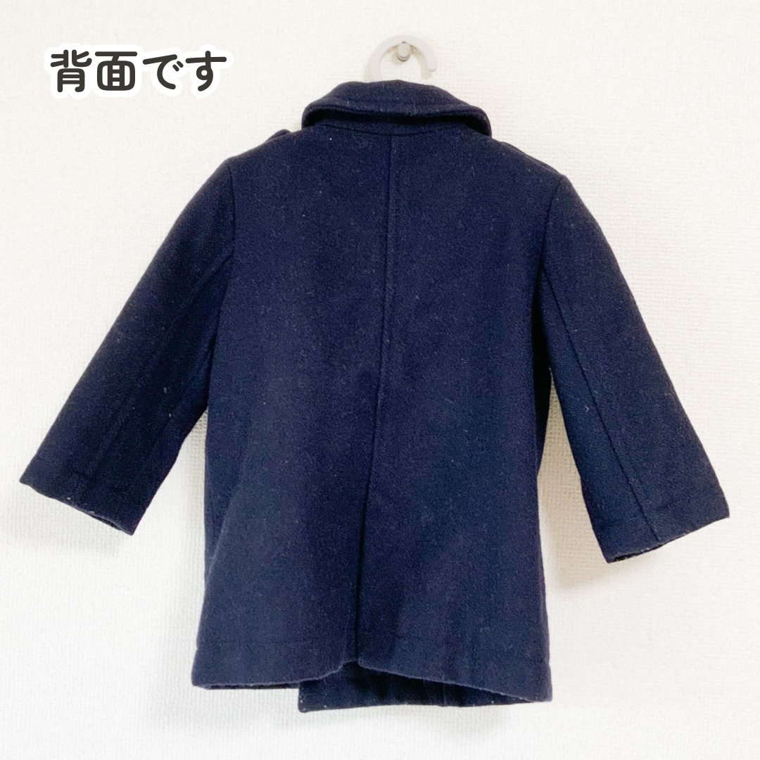 PETIT BATEAU(プチバトー)のプチバトー　上品ピーコート キッズ/ベビー/マタニティのキッズ服男の子用(90cm~)(コート)の商品写真