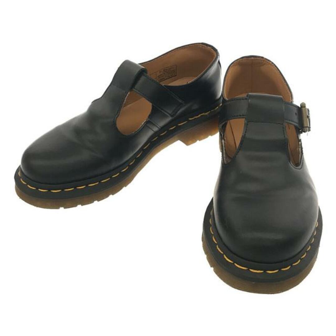 【美品】  Dr.Martens / ドクターマーチン | POLLEY Tバーシューズ | 4 | ブラック | レディース