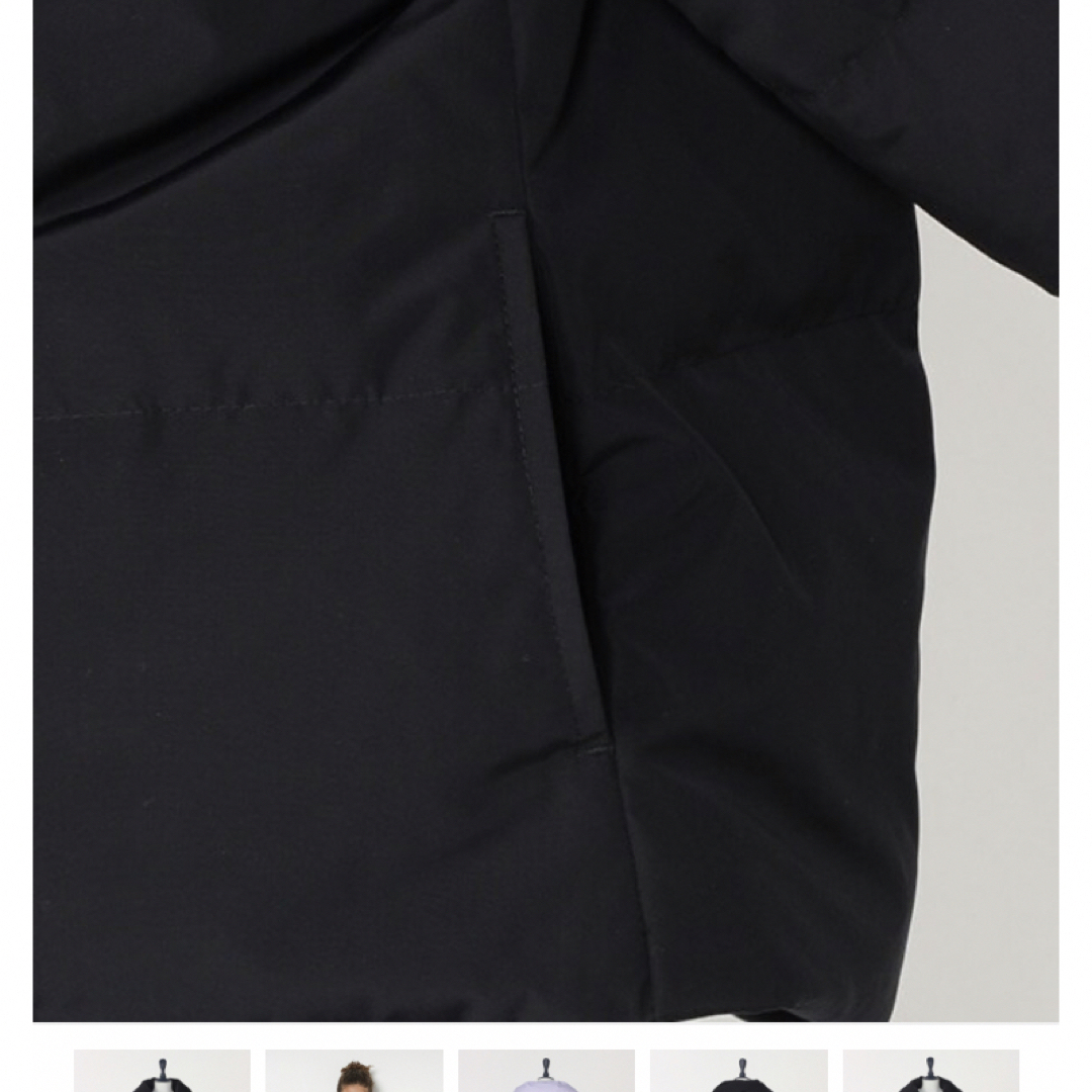 ANNA SUI mini(アナスイミニ)のアナスイミニ  新品タグ付 袖取り外し ダウン入りコート ダウンジャケット  キッズ/ベビー/マタニティのキッズ服女の子用(90cm~)(コート)の商品写真