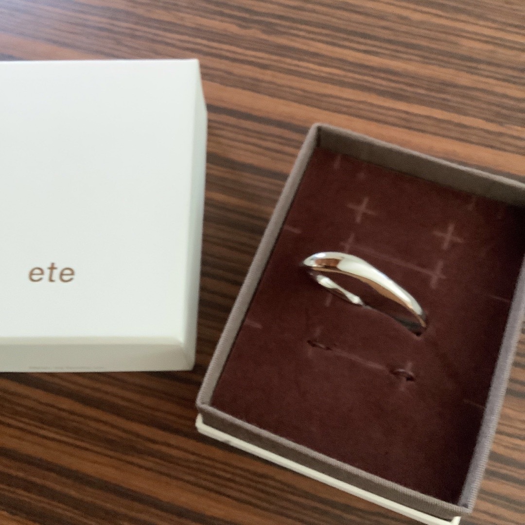 ete(エテ)の新品　ete  エテ　ダブルリング　フルーツ 指輪 レディースのアクセサリー(リング(指輪))の商品写真