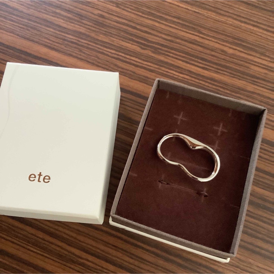 ete(エテ)の新品　ete  エテ　ダブルリング　フルーツ 指輪 レディースのアクセサリー(リング(指輪))の商品写真