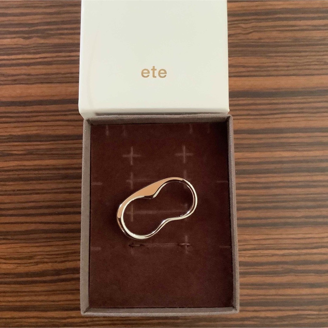 新品　ete  エテ　ダブルリング　フルーツ 指輪