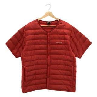 モンベル(mont bell)のmont-bell / モンベル | スペリオダウン ラウンドネックT ジャケット | XL | レッド | メンズ(その他)