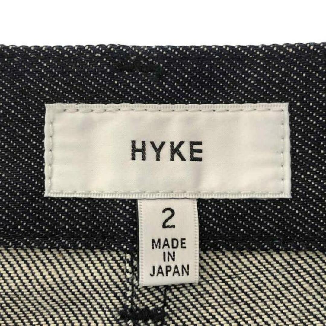 HYKE(ハイク)の【美品】  HYKE / ハイク | リジッドデニム ブーツカット パンツ | 2 | インディゴ | レディース レディースのパンツ(その他)の商品写真