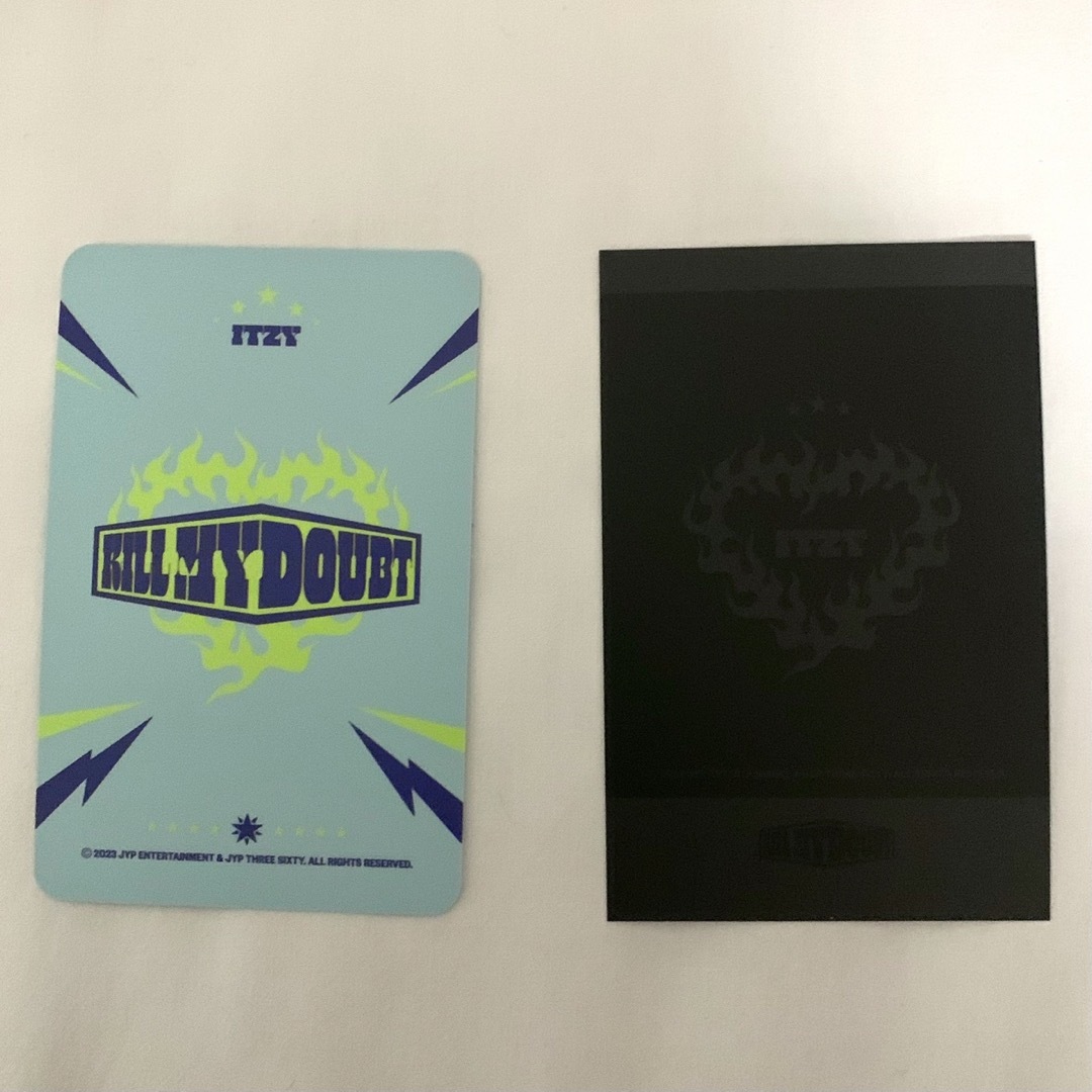 ITZY KILL MY DOUBTポップアップ ポラロイド チェリョン