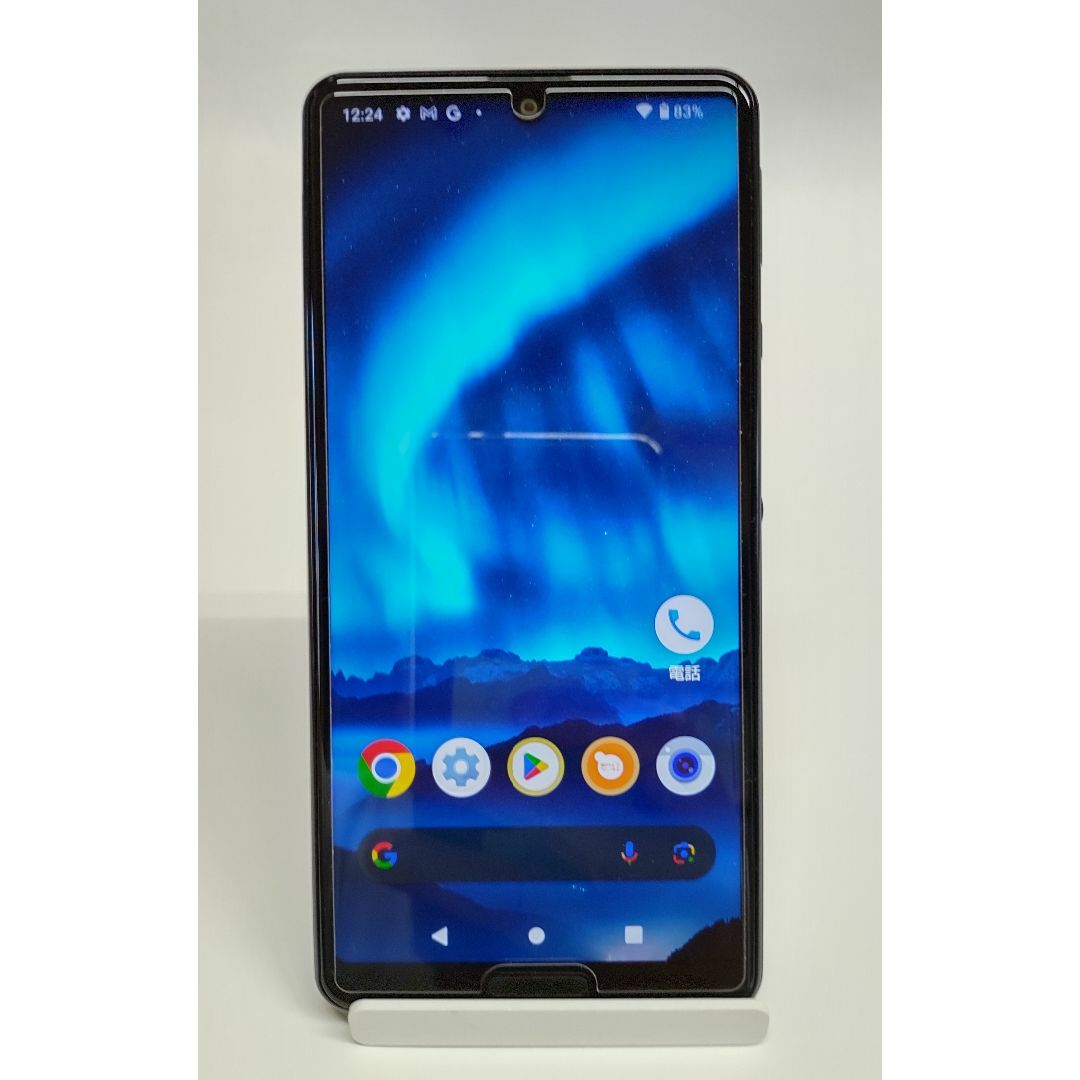 SHARP - AQUOS sense4 SH-M15 ﾌﾞﾗｯｸ SIMフリー 美品
