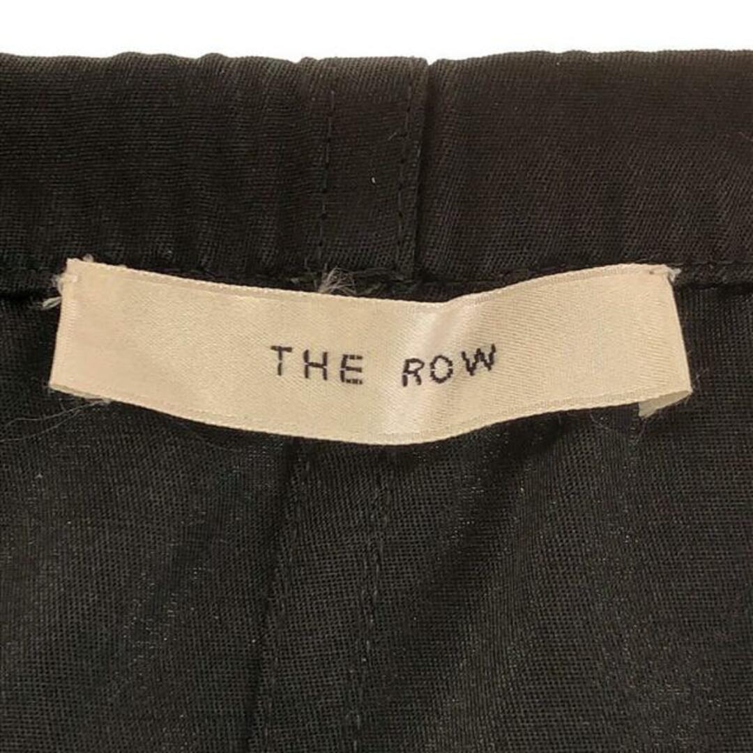 THE ROW / ザロウ | シルク ウール イージーパンツ | M | ブラック | レディースその他