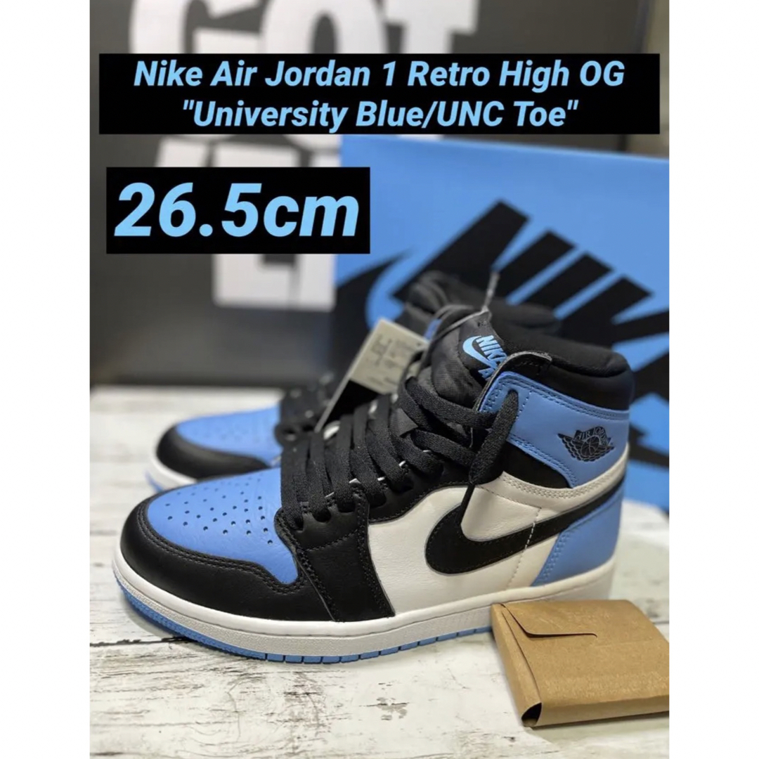 Nike Air Jordan1 Retro High OG UNC 26.5