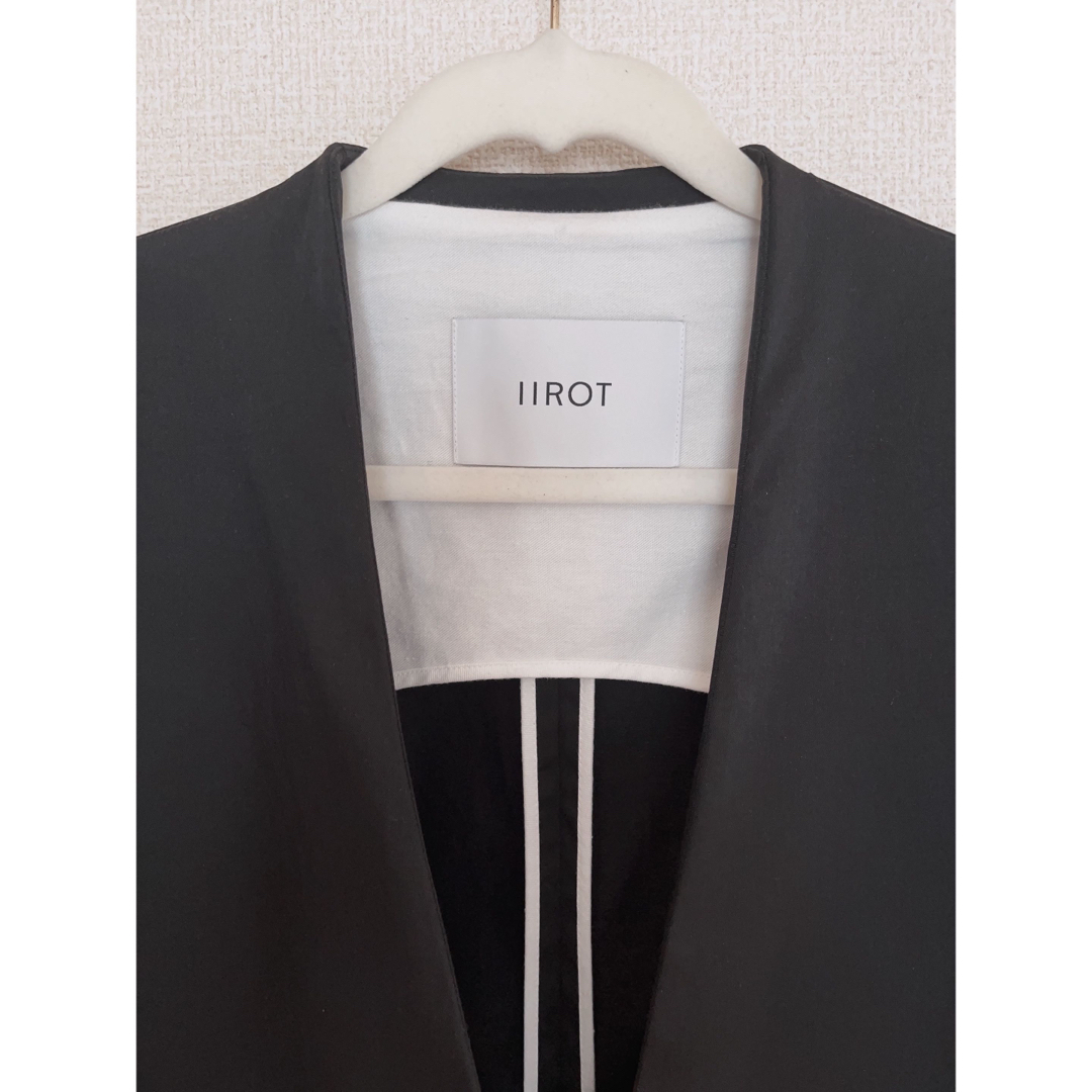 iirot Middle sleeve no collar Jacket-