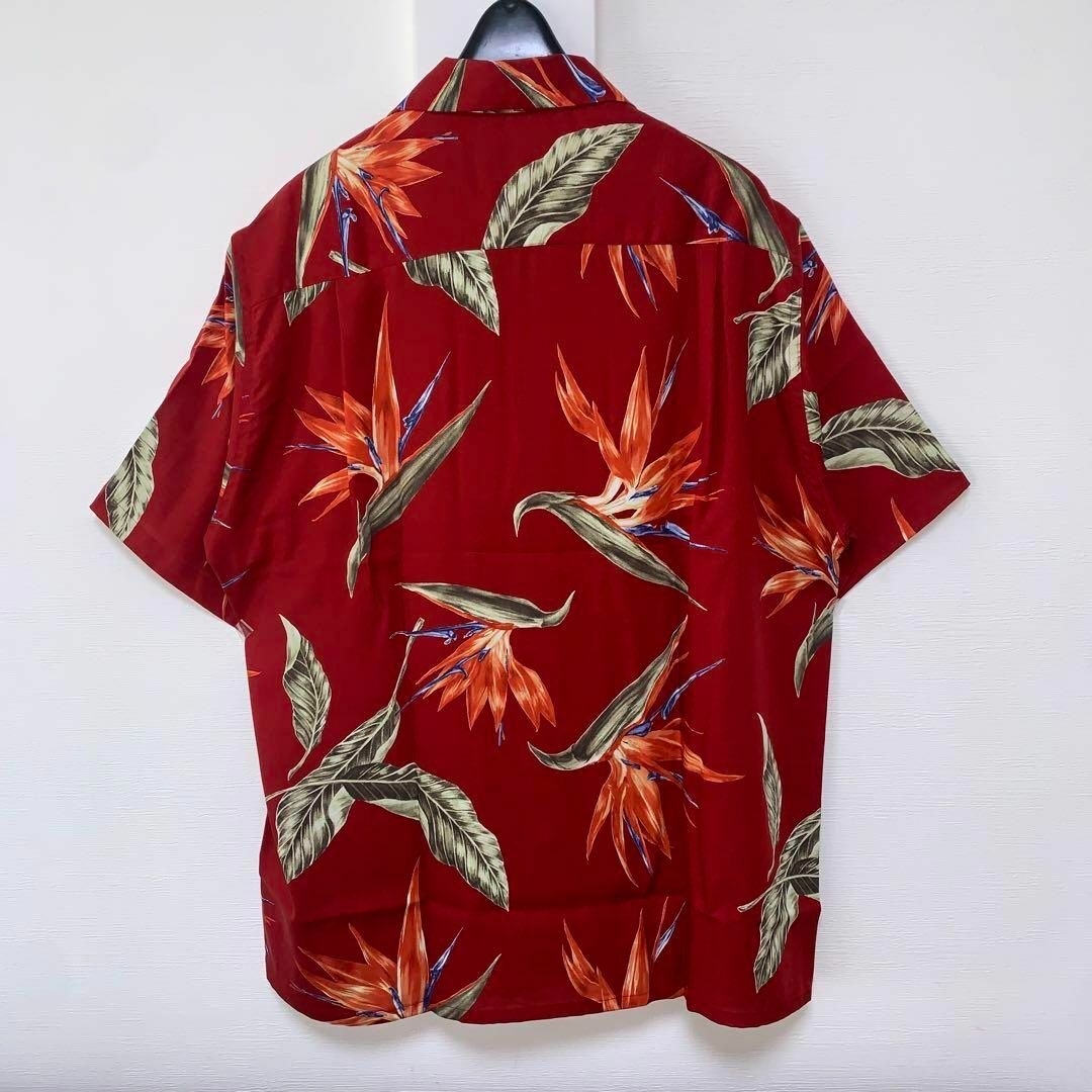 【WACKOMARIA】(RED)極楽鳥 SHIRT／新品タグ付／送料込