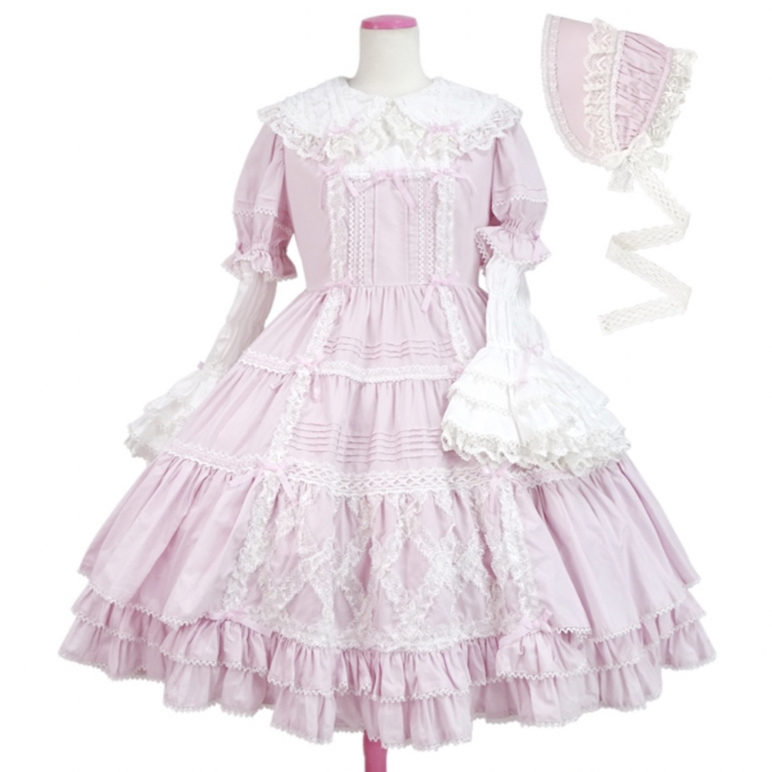 Angelic Pretty - 【最終値下】プーぺ ドゥ レーヴDress Set~私 Angelic Pretty - 【最終値下】プーぺ ドゥ レーヴDress Set~私