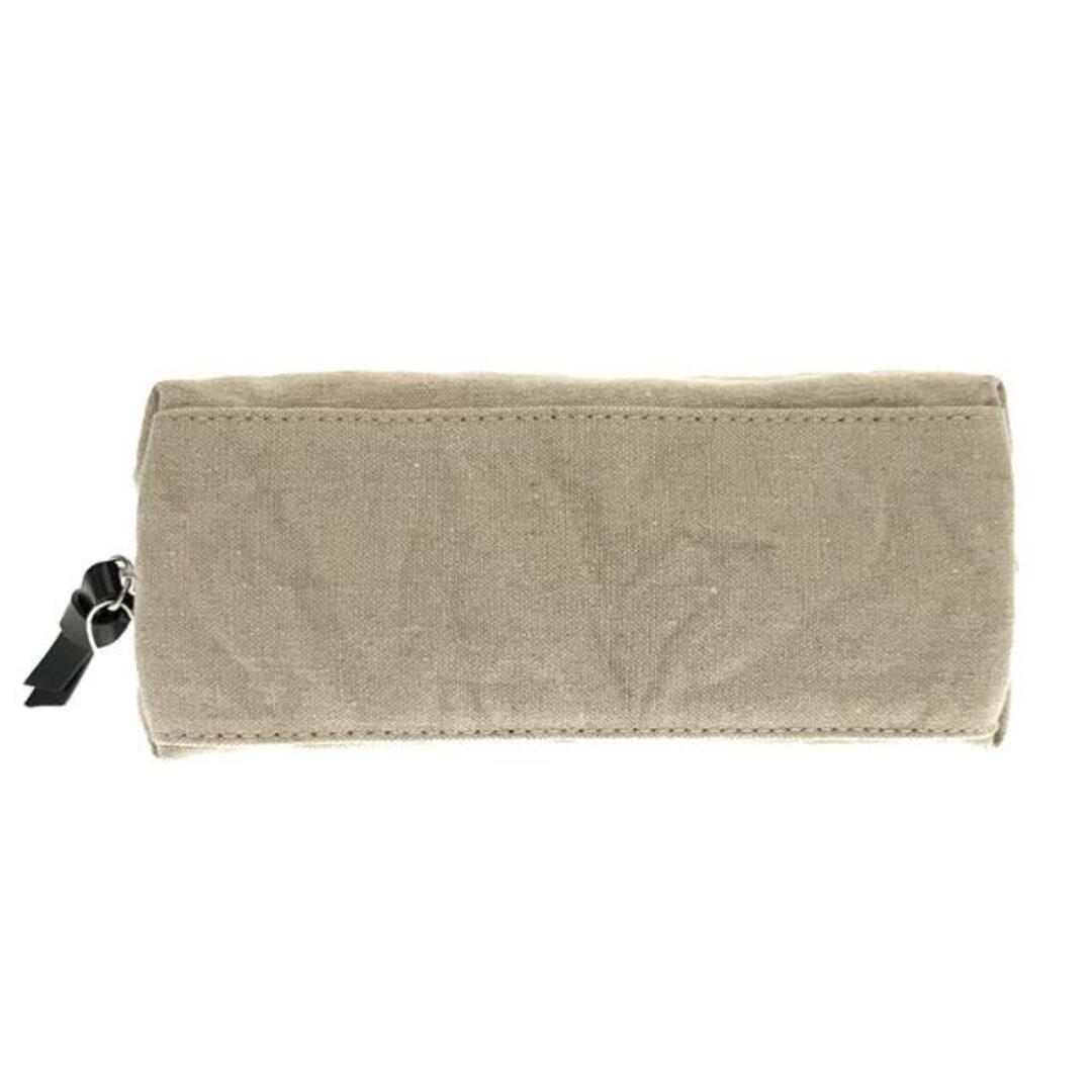 【新品】  BORDERS at BALCONY / ボーダーズアットバルコニー | 2023SS | LINEN MAKEUP POUCH | ベージュ / ブラック | レディース 4