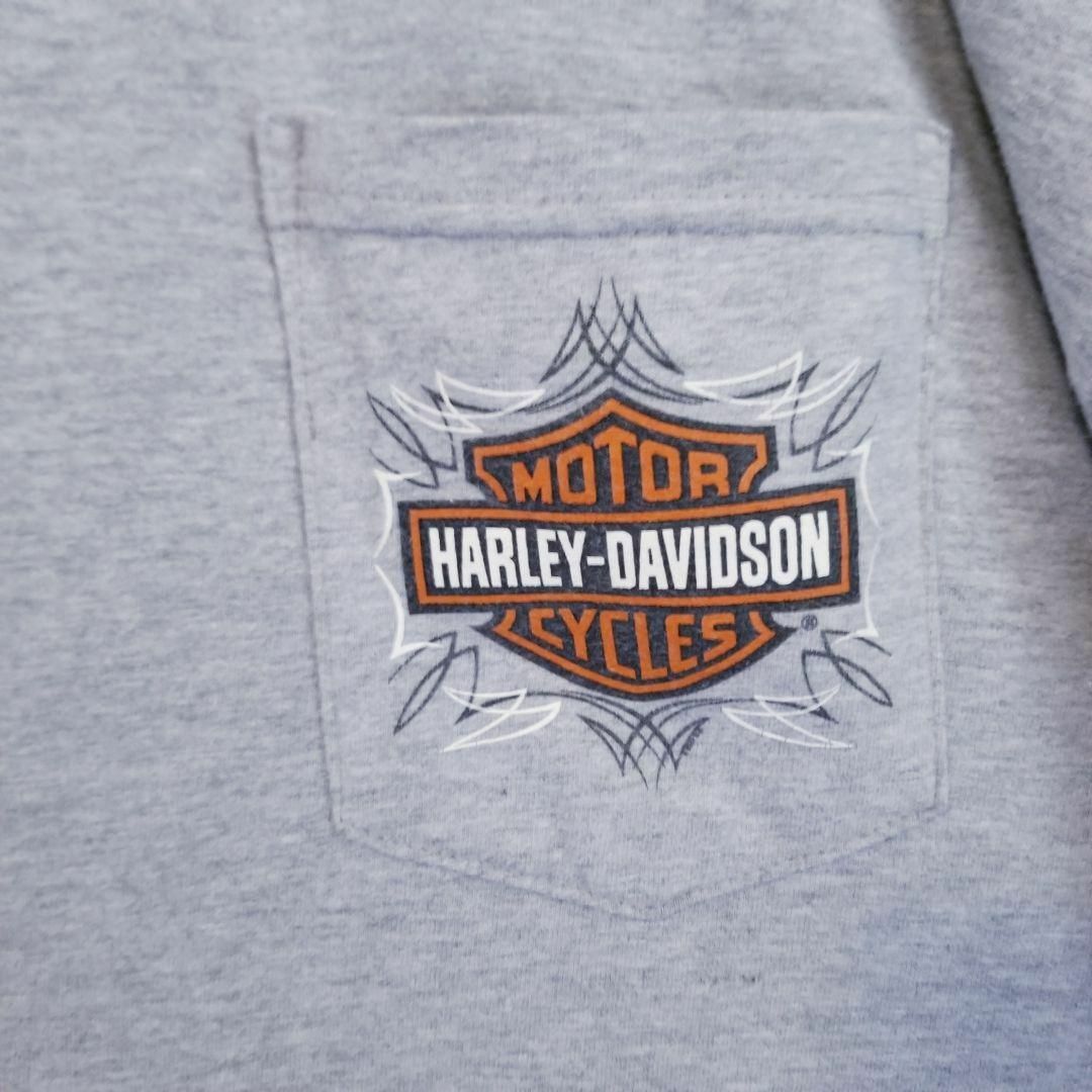 Harley Davidson(ハーレーダビッドソン)の2007s Harley-Davidson ハーレーダビッドソン　ポケットTEE メンズのトップス(Tシャツ/カットソー(半袖/袖なし))の商品写真