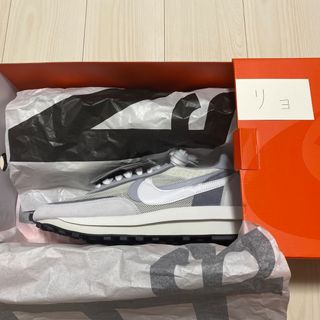 ナイキ(NIKE)のNIKE LD WAFFLE SACAI サミットホワイト 28.5(スニーカー)