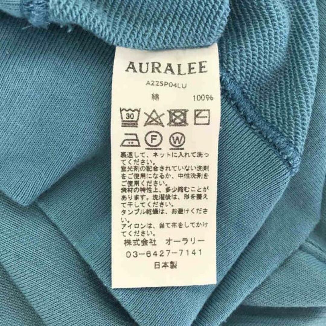 オーラリー AURALEE スウェット カットソー サイズ表記1 日本製