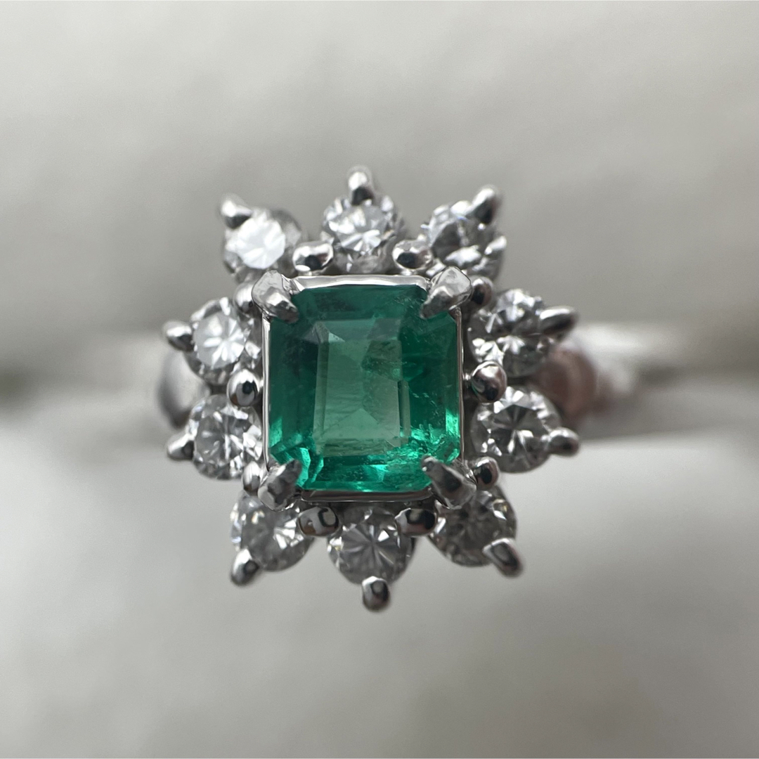 pt900 0.24ct ダイヤ0.23ct リング