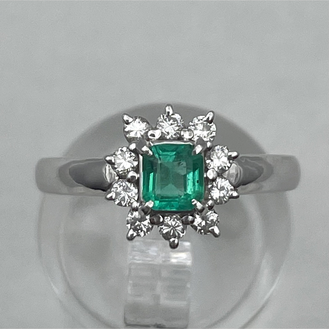 pt900 0.24ct ダイヤ0.23ct リング