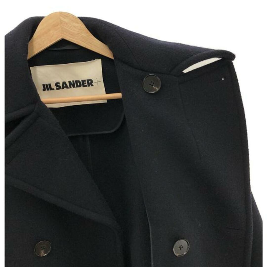 その他JIL SANDER+ / ジルサンダープラス | ウールメルトン ダブル ピーコート | 34 | ネイビー | レディース