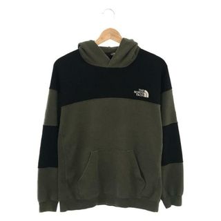 ザノースフェイス(THE NORTH FACE)のTHE NORTH FACE / ザノースフェイス | Nuptse Sweat Hoodie ヌプシ スウェット フーディ プルオーバー パーカー | S | カーキ / ブラック | メンズ(スウェット)