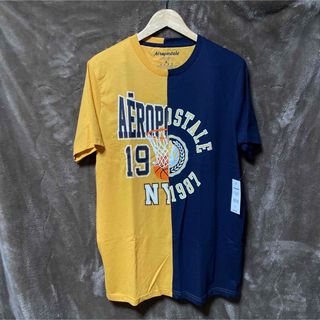 エアロポステール(AEROPOSTALE)の希少 Aeropostale エアロポステール バイカラーTシャツ 男女兼用(Tシャツ/カットソー(半袖/袖なし))