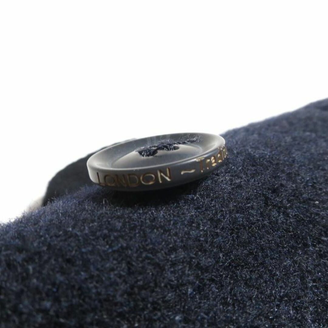 497*美品 ロンドントラディション 裏地チェック ダッフルコート.