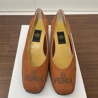 フェンディ(FENDI)の美品 FENDI フェンディ パンプス 36.5(ハイヒール/パンプス)