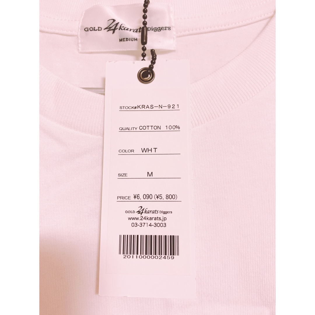 24karats(トゥエンティーフォーカラッツ)の新品 GOLD 24 karats Tシャツ メンズのトップス(Tシャツ/カットソー(半袖/袖なし))の商品写真