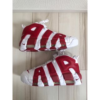 ナイキ(NIKE)のNike Air More Uptempo "Varsity Red"(スニーカー)