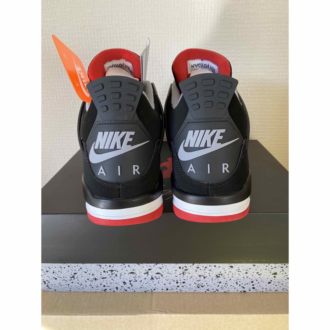 Air JORDAN 4 BRED 27cm 箱付き