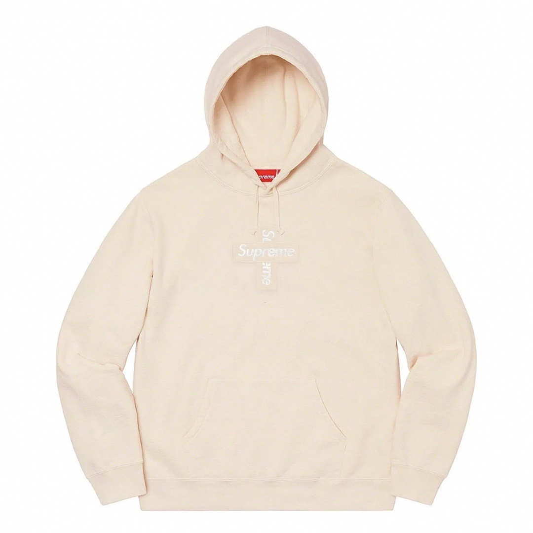 supreme Cross Box Logo Hooded sweatshirt