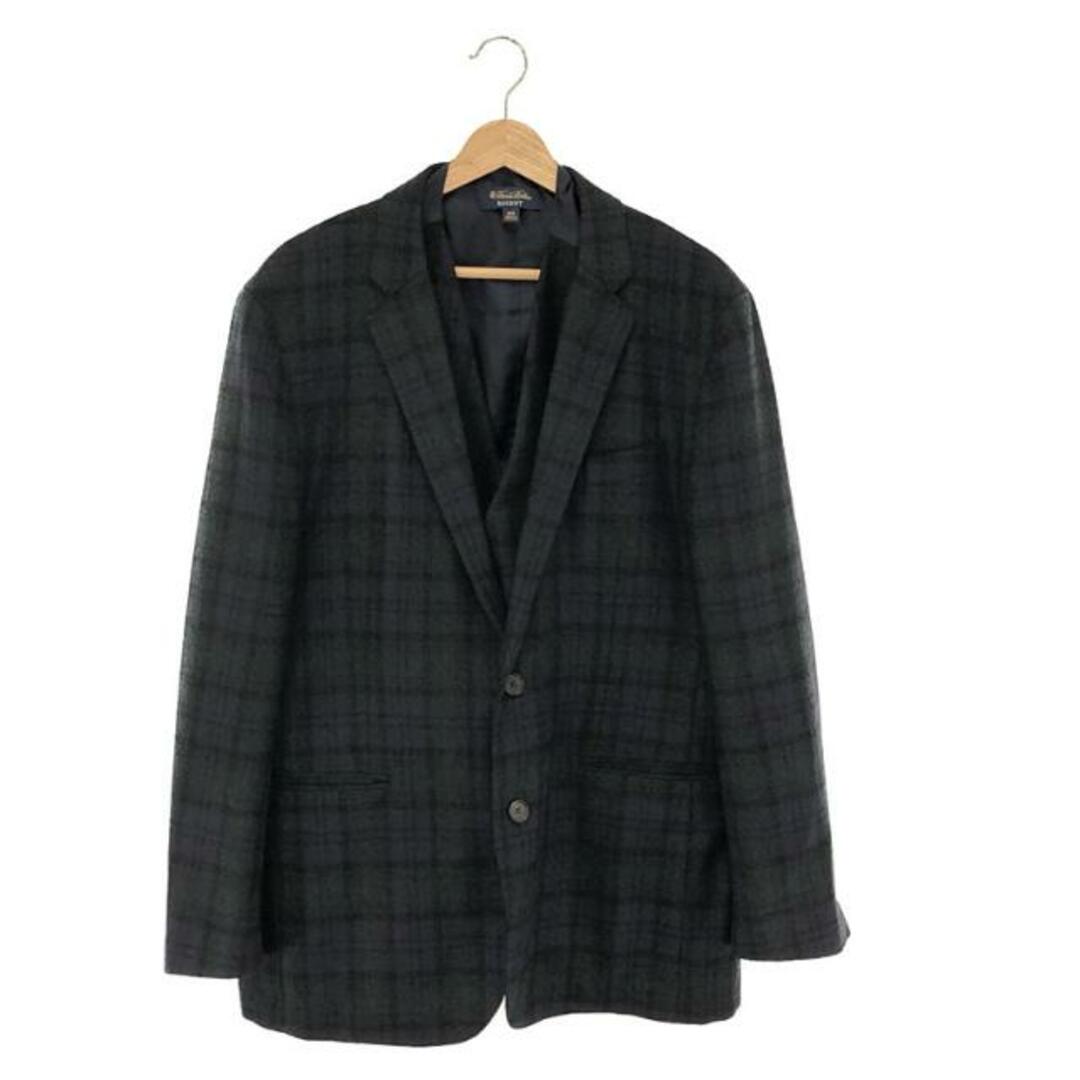 BROOKS BROTHERS / ブルックスブラザーズ | 2ピース セット タータンチェック ツイード 2Bジャケット / シンチバックベスト |  44 | グリーン/ネイビー | メンズ | フリマアプリ ラクマ