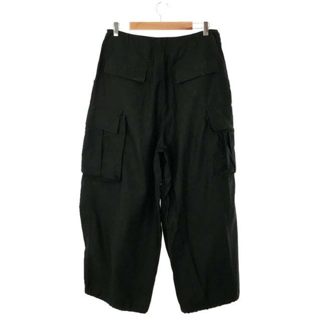 【新品】 Needles / ニードルス | 2023SS | H.D. PANT - BDU - MR235 / ヒザデル ミリタリー ワイド カーゴパンツ | M | Black | メンズ