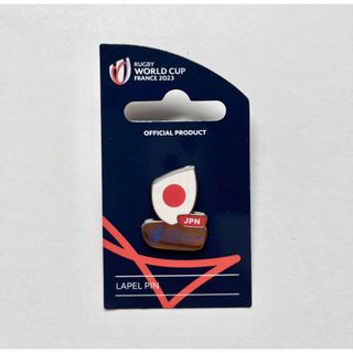 【日本未入荷】Rugby World Cup 2023 日本国旗ピン(ラグビー)